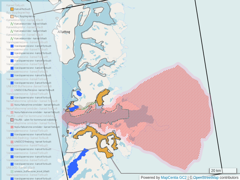 Static map